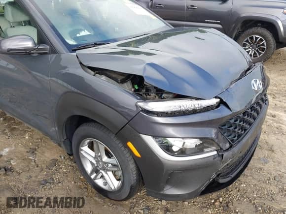 2023 Hyundai Kona SE with VIN KM8K2CAB3PU053438, listed as a IAAI auction lot 42996093 with 12,877 mi miles and . Bid and sale history available at DreamBid. Image 19.