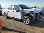 2020 Ford F-150 XL with VIN 1FTEW1CPXLFA15710, listed as a Copart auction lot 61944055 with 98,561 mi miles and Salvage title. Bid and sale history available at DreamBid. Image 4.