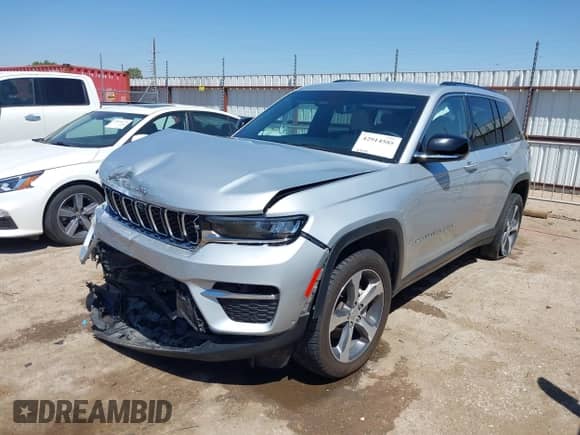 2023 Jeep Grand Cherokee Limited with VIN 1C4RJHBG3P8766068, listed as a IAAI auction lot 42914588 with 61,633 mi miles and . Bid and sale history available at DreamBid. Image 2.