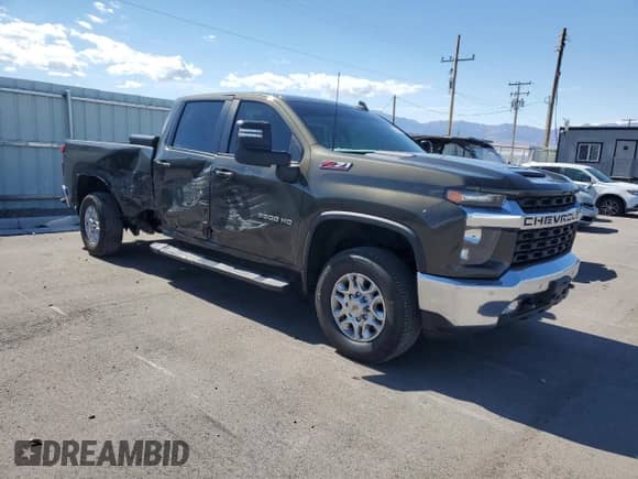 2023 Chevrolet Silverado 3500HD LT with VIN 1GC4YTE71PF180193, listed as a Copart auction lot 71985064 with 40,200 mi miles and Salvage title. Bid and sale history available at DreamBid. Image 4.