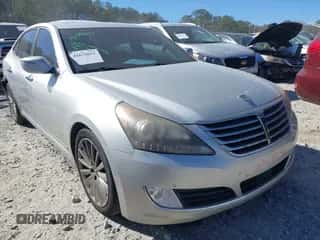 2014 Hyundai Equus Signature z VIN KMHGH4JH1EU073912, wystawiony jako IAAI lot #41672671 z przebiegiem 168 197 mil mil oraz . Historia ofert i sprzedaży dostępna na DreamBid. Obrazek 1.