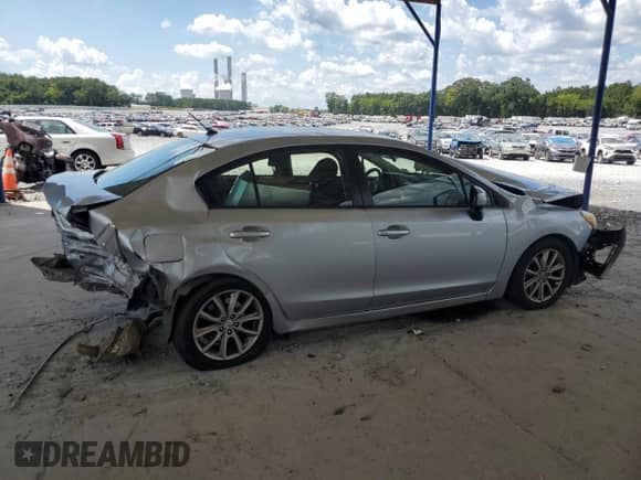2014 Subaru Impreza Premium с VIN JF1GJAC64EH021465, выставлен на аукционе Copart как лот 66590505 с пробегом Не указан миль и Списание • Salvage title. История ставок и продаж доступна на DreamBid. Изображение 3.