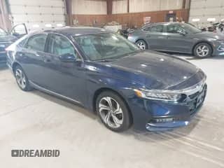 2018 Honda Accord EX z VIN 1HGCV1F43JA146081, wystawiony jako IAAI lot #42763425 z przebiegiem 58 349 mil mil oraz . Historia ofert i sprzedaży dostępna na DreamBid. Obrazek 1.