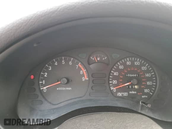 1991 Dodge Stealth with VIN JB3XE74C7MY024530, listed as a Copart auction lot 81699784 with 109,441 mi miles and Salvage title. Bid and sale history available at DreamBid. Image 9.
