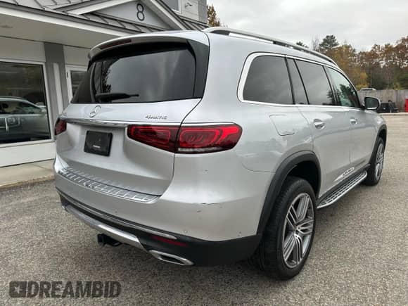 2020 Mercedes-Benz GLS 450 with VIN 4JGFF5KE0LA153888, listed as a Copart auction lot 90921545 with 102,155 mi miles and Clean title. Bid and sale history available at DreamBid. Image 4.