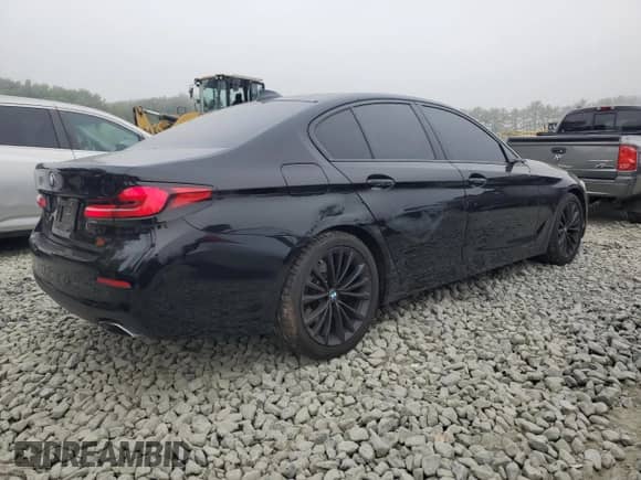 2021 BMW 5 Series 530i xDrive with VIN WBA13BJ08MWX12391, listed as a Copart auction lot 68364595 with 39,466 mi miles and Salvage title. Bid and sale history available at DreamBid. Image 3.