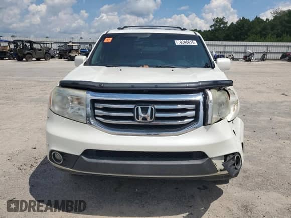 2014 Honda Pilot Touring with VIN 5FNYF3H9XEB001512, listed as a Copart auction lot 70248615 with Not provided miles and Salvage title. Bid and sale history available at DreamBid. Image 5.