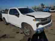 2024 Chevrolet Silverado 1500 LT with VIN 1GCRACEDXRZ228033, listed as a Copart auction lot 87430824 with Not provided miles and Salvage title. Bid and sale history available at DreamBid. Image 4.