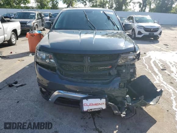 2017 Dodge Journey Crossroad Plus with VIN 3C4PDDGGXHT561415, listed as a Copart auction lot 63791275 with 90,911 mi miles and Salvage title. Bid and sale history available at DreamBid. Image 5.