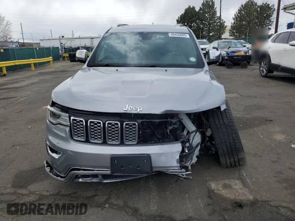 2019 Jeep Grand Cherokee Overland z VIN 1C4RJFCT1KC574573, wystawiony jako Copart lot #49455695 z przebiegiem 29 594 mil mil oraz Szkoda całkowita • Salvage title. Historia ofert i sprzedaży dostępna na DreamBid. Obrazek 5.