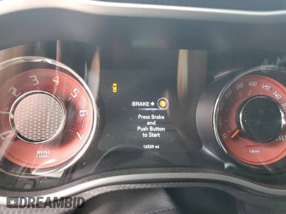 2019 Dodge Challenger SRT Hellcat with VIN 2C3CDZC91KH663399, listed as a Copart auction lot 79839084 with 16,539 mi miles and Salvage title. Bid and sale history available at DreamBid. Image 11.