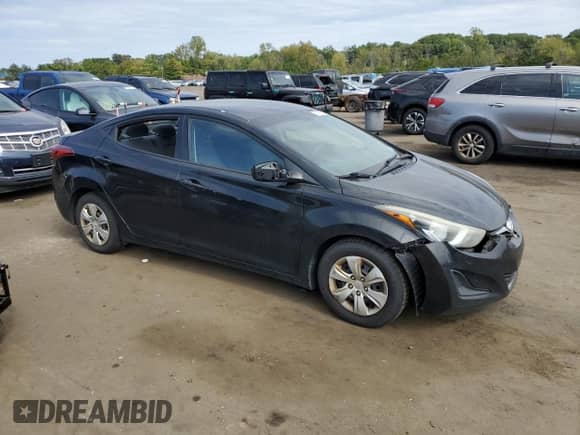 2016 Hyundai Elantra Value Edition с VIN 5NPDH4AE3GH690710, выставлен на аукционе Copart как лот 81257645 с пробегом 207 754 миль миль и Списание • Salvage title. История ставок и продаж доступна на DreamBid. Изображение 4.