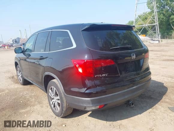 2017 Honda Pilot EX-L z VIN 5FNYF6H57HB032784, wystawiony jako IAAI lot #42893011 z przebiegiem 125 407 mil mil oraz . Historia ofert i sprzedaży dostępna na DreamBid. Obrazek 3.