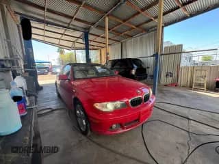 2005 BMW 3 Series 330Ci with VIN WBABW53435PL53055, listed as a Copart auction lot 84269835 with 112,925 mi miles and Clean title. Bid and sale history available at DreamBid. Image 1.