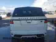2022 Land Rover Range Rover Sport SVR with VIN SALWZ2RE6NA244093, listed as a Copart auction lot 89654195 with 9,486 mi miles and Salvage title. Bid and sale history available at DreamBid. Image 6.