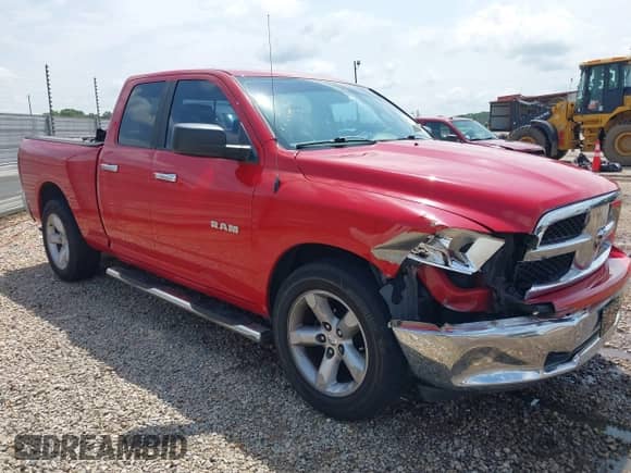 2010 Dodge 1500 SLT с VIN 1D7RB1GP7AS155568, выставлен на аукционе IAAI как лот 42277940 с пробегом 134 413 миль миль и . История ставок и продаж доступна на DreamBid. Изображение 1.