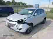 2014 Hyundai Tucson GLS with VIN KM8JT3AF6EU927001, listed as a IAAI auction lot 43284469 with 143,930 mi miles and . Bid and sale history available at DreamBid. Image 2.