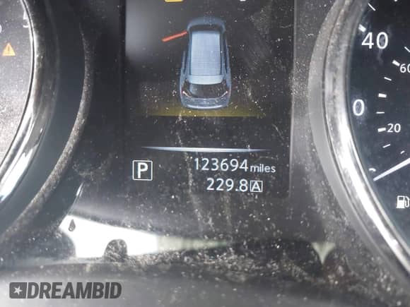 2016 Nissan Rogue SV with VIN KNMAT2MT0GP725630, listed as a IAAI auction lot 43416010 with 123,694 mi miles and . Bid and sale history available at DreamBid. Image 15.