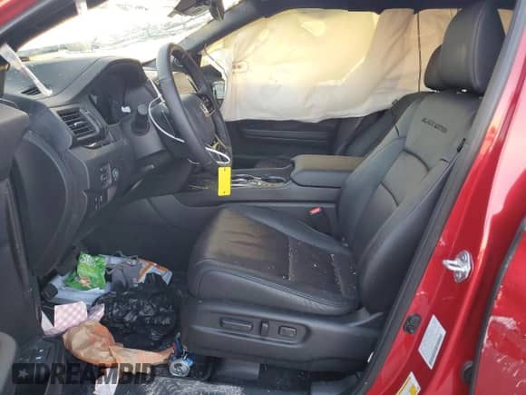 2024 Honda Passport Black Edition с VIN 5FNYF8H84RB001631, выставлен на аукционе Copart как лот 87054964 с пробегом Не указан миль и Списание • Salvage title. История ставок и продаж доступна на DreamBid. Изображение 7.