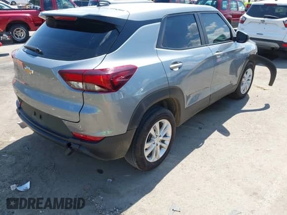 2023 Chevrolet TrailBlazer LS с VIN KL79MMS2XPB117422, выставлен на аукционе IAAI как лот 42601909 с пробегом 46 634 миль миль и . История ставок и продаж доступна на DreamBid. Изображение 4.