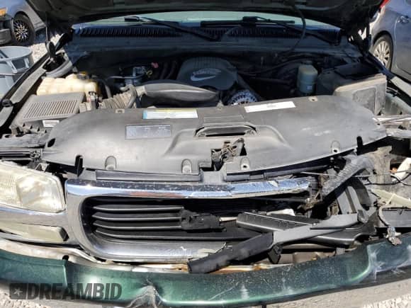 2001 GMC Sierra 1500 SLE with VIN 2GTEC19TX11350676, listed as a Copart auction lot 61901925 with 307,001 mi miles and Salvage title. Bid and sale history available at DreamBid. Image 11.