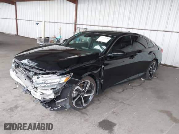 2018 Honda Accord Sport with VIN 1HGCV2F30JA002078, listed as a IAAI auction lot 43443152 with 163,282 mi miles and . Bid and sale history available at DreamBid. Image 18.