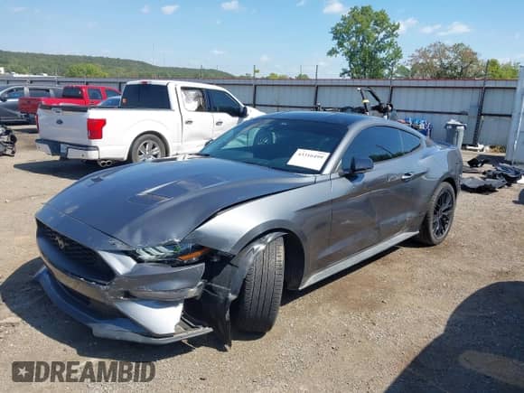 2023 Ford Mustang EcoBoost with VIN 1FA6P8TH9P5113535, listed as a IAAI auction lot 43316499 with 6,270 mi miles and . Bid and sale history available at DreamBid. Image 18.