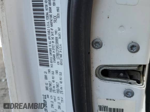 2010 Dodge 1500 SLT с VIN 1D7RB1CP3AS180084, выставлен на аукционе Copart как лот 43014735 с пробегом 193 567 миль миль и Списание • Salvage title. История ставок и продаж доступна на DreamBid. Изображение 14.