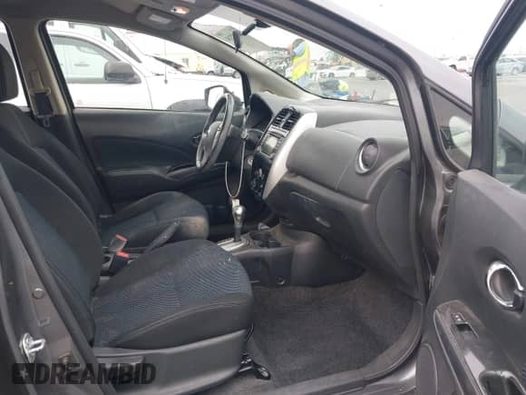 2016 Nissan Note S Plus z VIN 3N1CE2CP8GL399307, wystawiony jako IAAI lot #40587186 z przebiegiem 78 284 mil mil oraz . Historia ofert i sprzedaży dostępna na DreamBid. Obrazek 5.