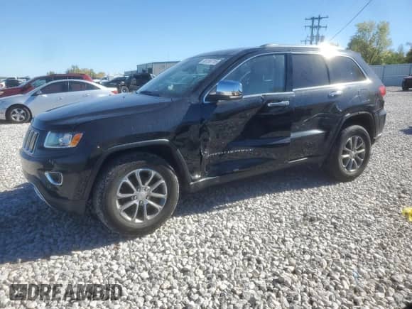 2014 Jeep Grand Cherokee Limited z VIN 1C4RJFBG4EC376675, wystawiony jako Copart lot #86156715 z przebiegiem 129 371 mil mil oraz Czysty tytuł • Clean title. Historia ofert i sprzedaży dostępna na DreamBid. Obrazek 1.