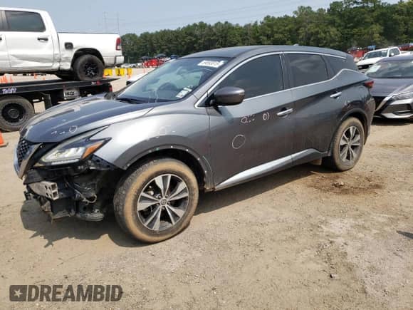 2019 Nissan Murano SV с VIN 5N1AZ2MJ7KN165988, выставлен на аукционе Copart как лот 59593815 с пробегом 180 618 миль миль и Списание • Salvage title. История ставок и продаж доступна на DreamBid. Изображение 1.