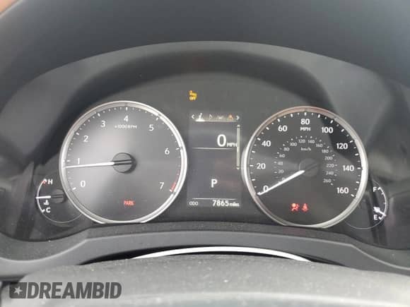 2024 Lexus IS 350 F Sport z VIN JTHBZ1B26R5073925, wystawiony jako Copart lot #67021315 z przebiegiem 7 865 mil mil oraz Szkoda całkowita • Salvage title. Historia ofert i sprzedaży dostępna na DreamBid. Obrazek 9.