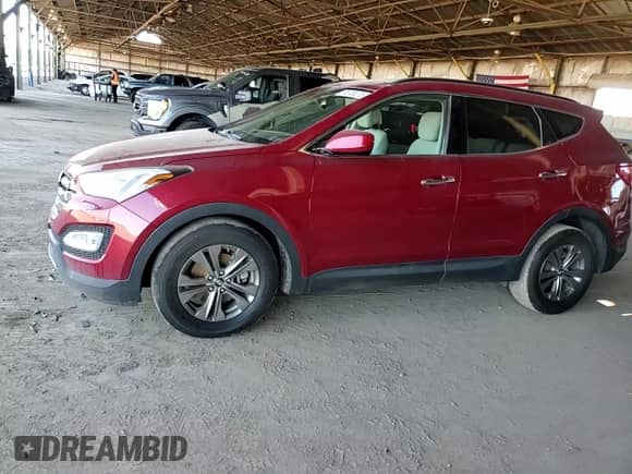 2014 Hyundai Santa Fe with VIN 5XYZUDLB5EG232577, listed as a Copart auction lot 85136275 with 110,811 mi miles and Salvage title. Bid and sale history available at DreamBid. Image 14.