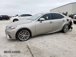 2015 Lexus IS 250 with VIN JTHBF1D22F5066097, listed as a Copart auction lot 70890285 with 240,577 mi miles and Salvage title. Bid and sale history available at DreamBid. Image 1.