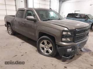 2015 Chevrolet Silverado 1500 LT z VIN 3GCUKREC3FG526470, wystawiony jako IAAI lot #41242998 z przebiegiem 131 381 mil mil oraz . Historia ofert i sprzedaży dostępna na DreamBid. Obrazek 1.