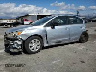 2014 Subaru Impreza with VIN JF1GJAA66EH021566, listed as a Copart auction lot 71758494 with 49,273 mi miles and Salvage title. Bid and sale history available at DreamBid. Image 1.