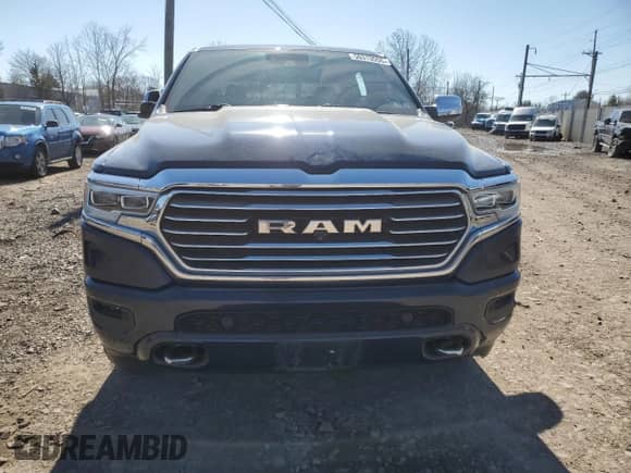 2020 Ram 1500 Longhorn with VIN 1C6SRFKT0LN164260, listed as a Copart auction lot 50313555 with Not provided miles and Salvage title. Bid and sale history available at DreamBid. Image 5.