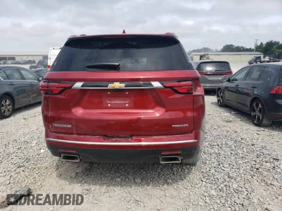 2023 Chevrolet Traverse Premier с VIN 1GNERKKW3PJ252782, выставлен на аукционе Copart как лот 69225725 с пробегом 30 866 миль миль и Списание • Salvage title. История ставок и продаж доступна на DreamBid. Изображение 6.