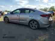 2017 Hyundai Elantra Limited with VIN 5NPD84LF5HH090956, listed as a Copart auction lot 84651205 with 115,610 mi miles and Salvage title. Bid and sale history available at DreamBid. Image 2.