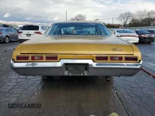 1971 Chevrolet Impala с VIN 1646911161106, выставлен на аукционе Copart как лот 80733654 с пробегом 53 185 миль миль и Списание • Salvage title. История ставок и продаж доступна на DreamBid. Изображение 6.