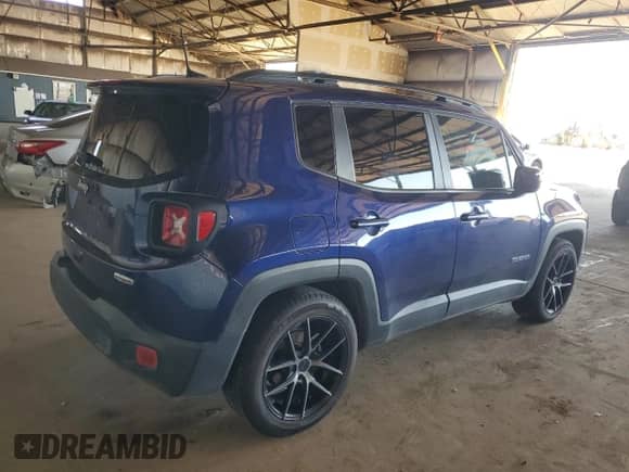 2018 Jeep Renegade Altitude with VIN ZACCJABB4JPJ29379, listed as a Copart auction lot 80031015 with 106,259 mi miles and Salvage title. Bid and sale history available at DreamBid. Image 3.
