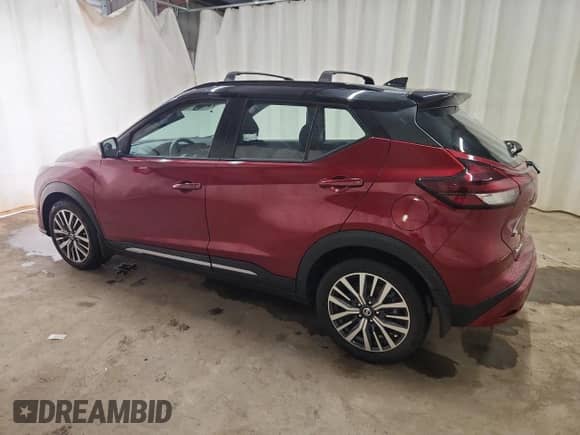 2021 Nissan Kicks SR z VIN 3N1CP5DV8ML486323, wystawiony jako Copart lot #81300945 z przebiegiem 63 127 mil mil oraz Czysty tytuł • Clean title. Historia ofert i sprzedaży dostępna na DreamBid. Obrazek 2.