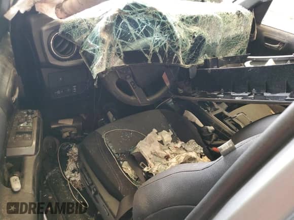2021 Toyota Tacoma SR with VIN 3TMCZ5AN7MM383321, listed as a Copart auction lot 64829455 with Not provided miles and Clean title. Bid and sale history available at DreamBid. Image 8.