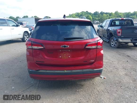 2023 Chevrolet Equinox RS with VIN 3GNAXWEGXPL147696, listed as a IAAI auction lot 42606910 with 35,492 mi miles and . Bid and sale history available at DreamBid. Image 16.