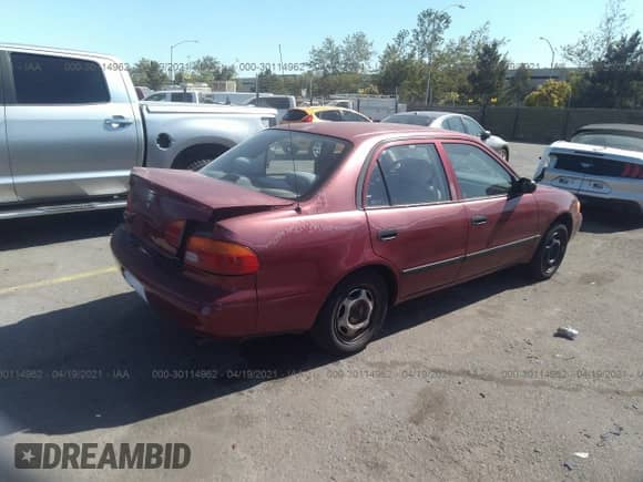 1999 Chevrolet Prizm с VIN 1Y1SK5288XZ408167, выставлен на аукционе IAAI как лот 30114962 с пробегом 91 937 миль миль и . История ставок и продаж доступна на DreamBid. Изображение 4.