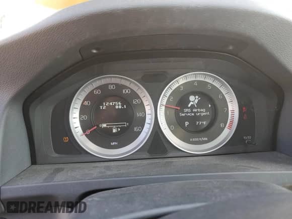 2012 Volvo S60 T5 с VIN YV1622FS1C2102533, выставлен на аукционе Copart как лот 84743595 с пробегом 124 756 миль миль и Списание • Salvage title. История ставок и продаж доступна на DreamBid. Изображение 9.