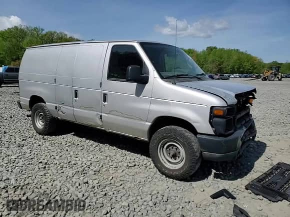 2011 Ford Econoline Cargo Commercial with VIN 1FTSE3EL0BDA66199, listed as a Copart auction lot 54599245 with 270,430 mi miles and Salvage title. Bid and sale history available at DreamBid. Image 14.
