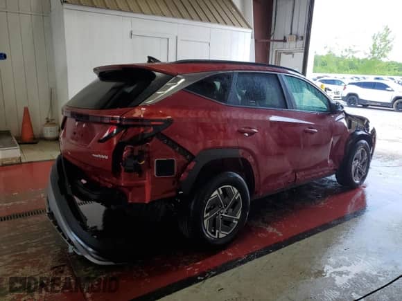 2025 Hyundai Tucson Blue с VIN KM8JBDD13SU268704, выставлен на аукционе Copart как лот 63569175 с пробегом 17 230 миль миль и Списание • Salvage title. История ставок и продаж доступна на DreamBid. Изображение 3.