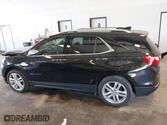 2018 Chevrolet Equinox Premier with VIN 3GNAXVEV6JL394665, listed as a IAAI auction lot 43233918 with 44,367 mi miles and . Bid and sale history available at DreamBid. Image 14.