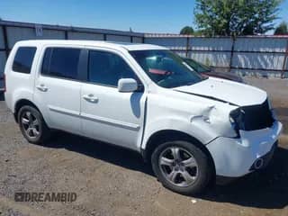 2013 Honda Pilot EX-L with VIN 5FNYF3H57DB044314, listed as a IAAI auction lot 42975039 with 155,545 mi miles and . Bid and sale history available at DreamBid. Image 1.